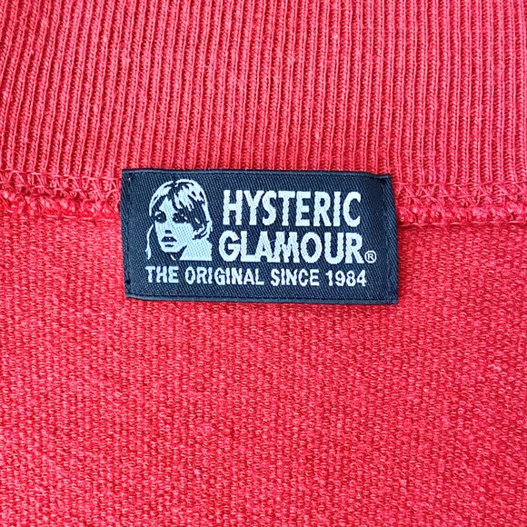 Hysteric Glamour - Red Nude Woman Bomber Jacket - Picture 10 of 10